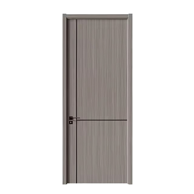 Modern Interior Melamine Doors Interior Laminated Design Wood Doors Cheap Reasonable Price PVC Laminated MDF Doors
