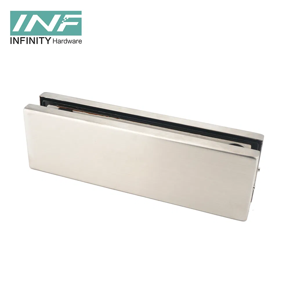 China Hot Sales Stainless Steel Patch Fitting Frameless Glass Door Zinc Alloy Hardware Patch Fittings