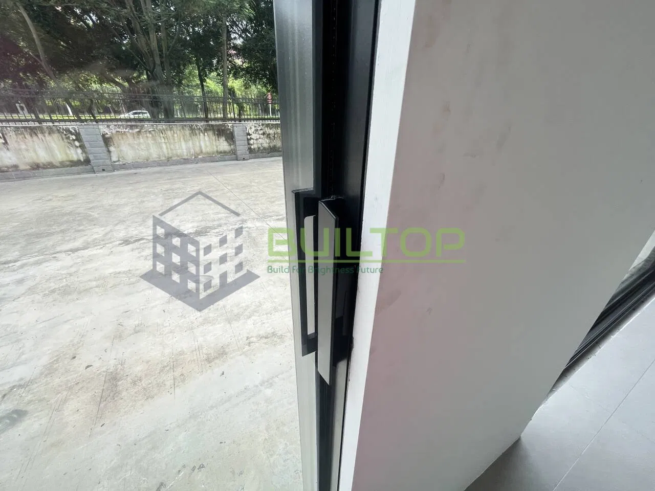 Premium Automatic Telescopic Sliding Doors with Visual Glass