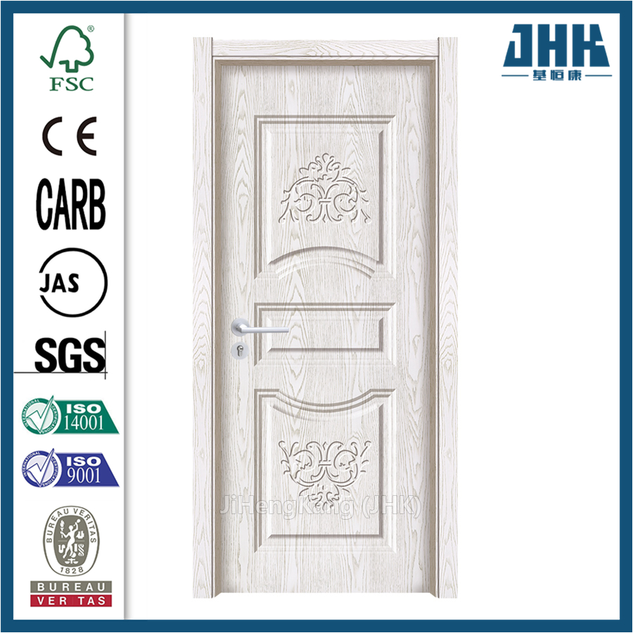 Jhk Thailand Cheap Interior Commercial Plywood Melamine Moulded Door