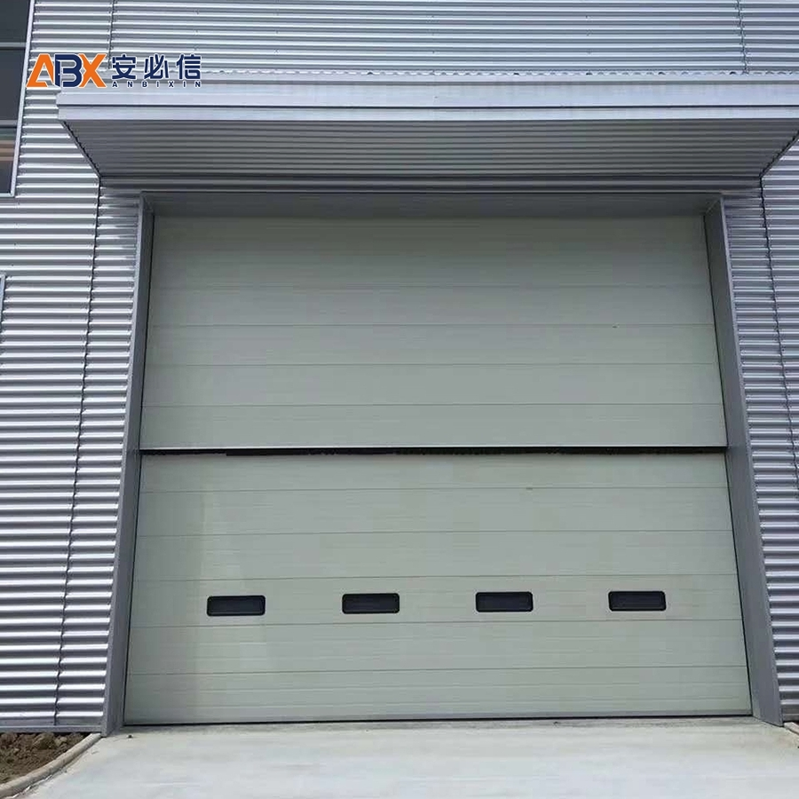 Steel Factory Direct Sales Advanced Corrosion-Resistant Overhead Industrial Lifting Sectional Garage Door