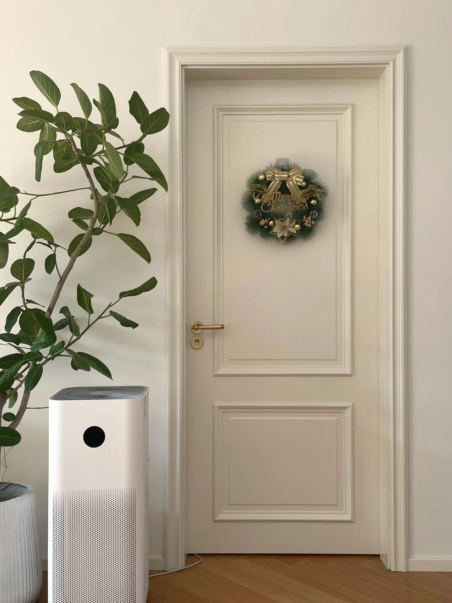 Modern Classical Line Dark Steel Wood Composite Interior Entry Soundproof Door Studio Acoustic Doorpainting Door