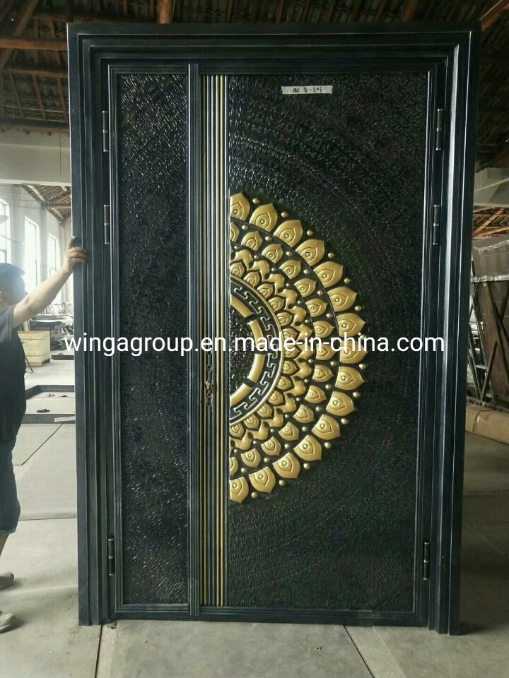 Luxury Explosion Proof Aluminum Cast Board Security Door Wg-Fb-21