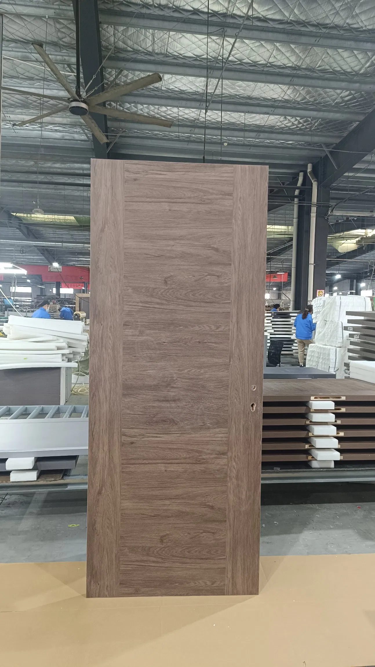 Shengyifa Modern Wooden Skeleton Design Melamine WPC House Hotel Interior Bedroom Door