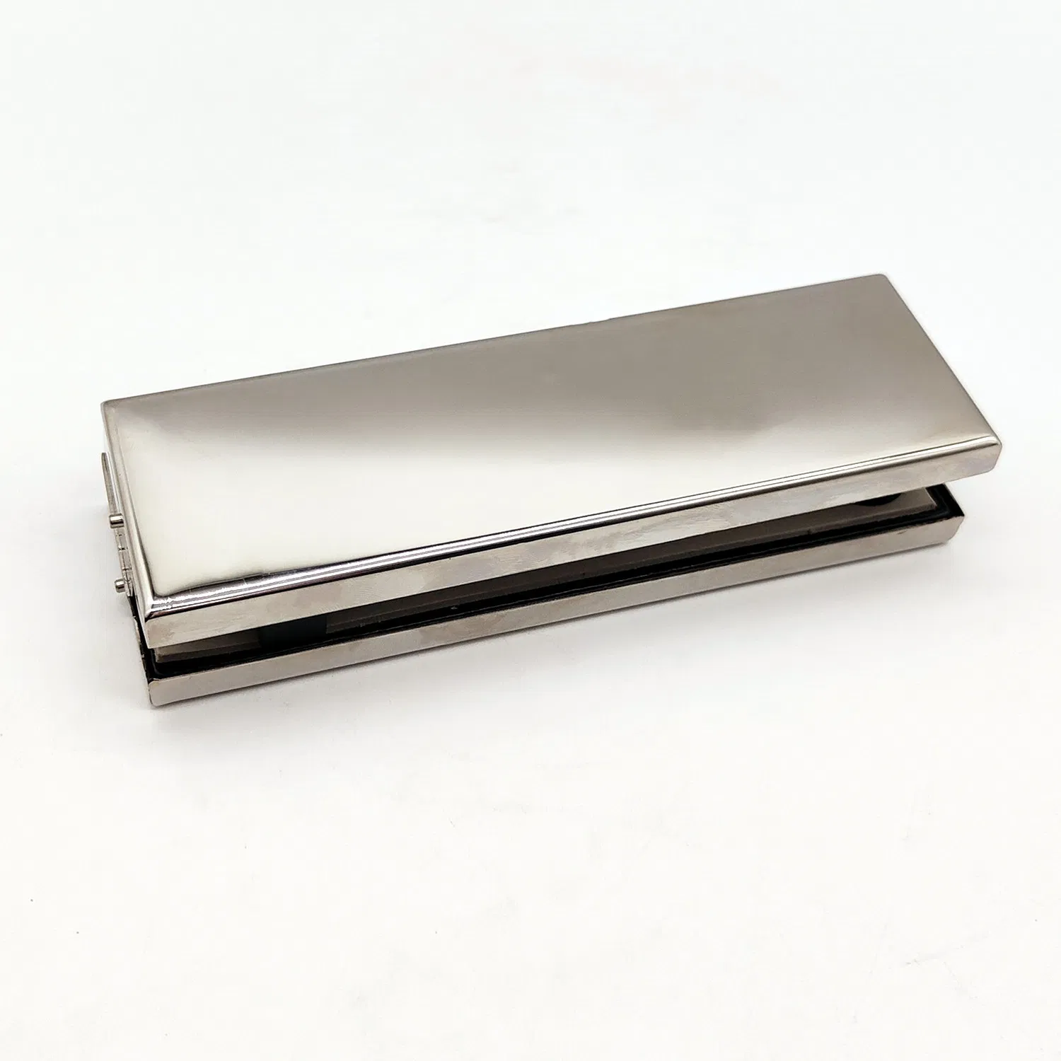 Stainless Steel 304 Frameless Glass Door Bottom Patch Fittings Door Clamp