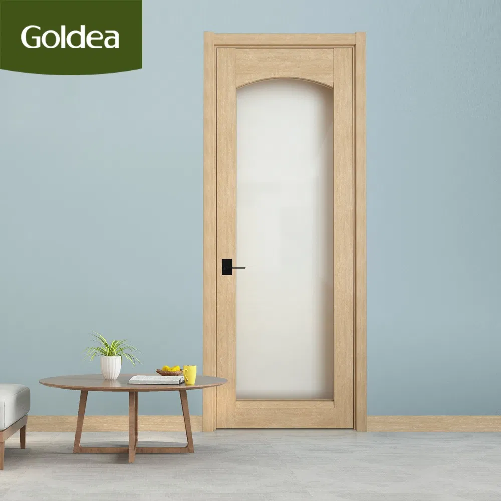 Premium Solid Wood and MDF Laminated PVC Front Door Design