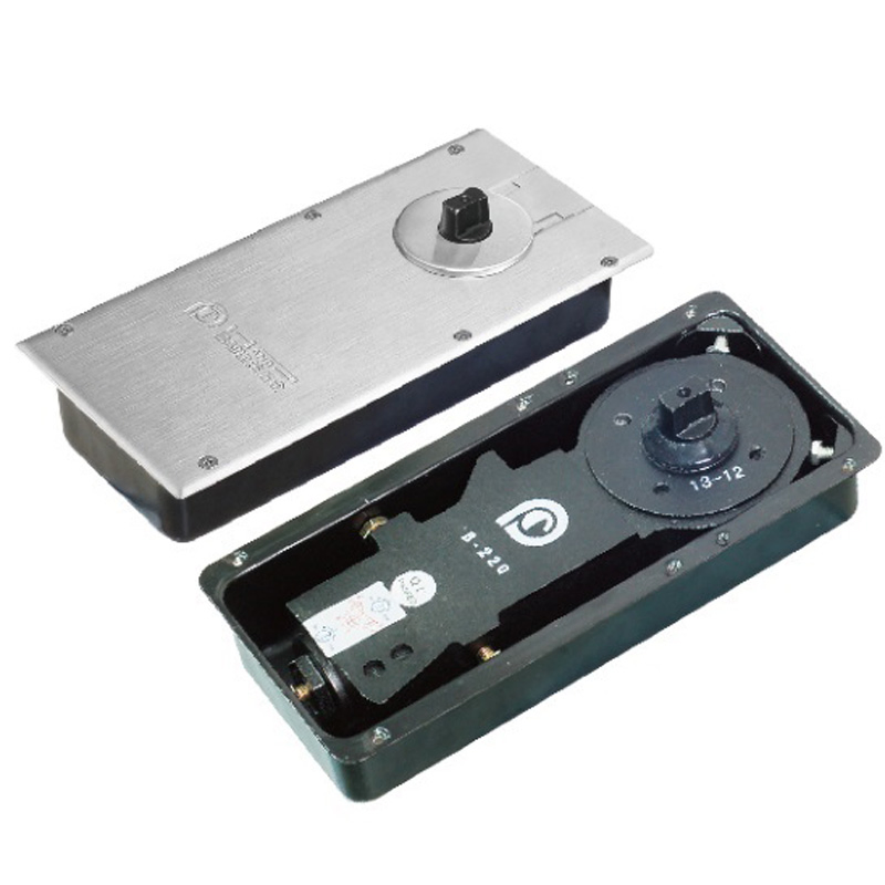 304 Stainless Steel Milling-Free Glass Door Patch Fitting Door Closer for Frameless Glass