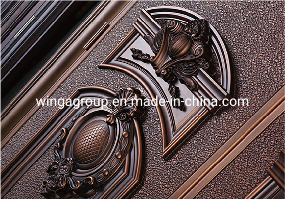 Luxury Explosion Proof Aluminum Cast Board Security Door Wg-Fb-21