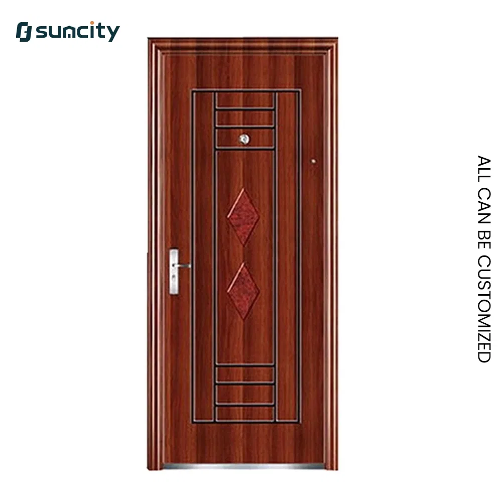 Insulated Soundproof Hollow Metal Steel Security Door for Studio Recording Room