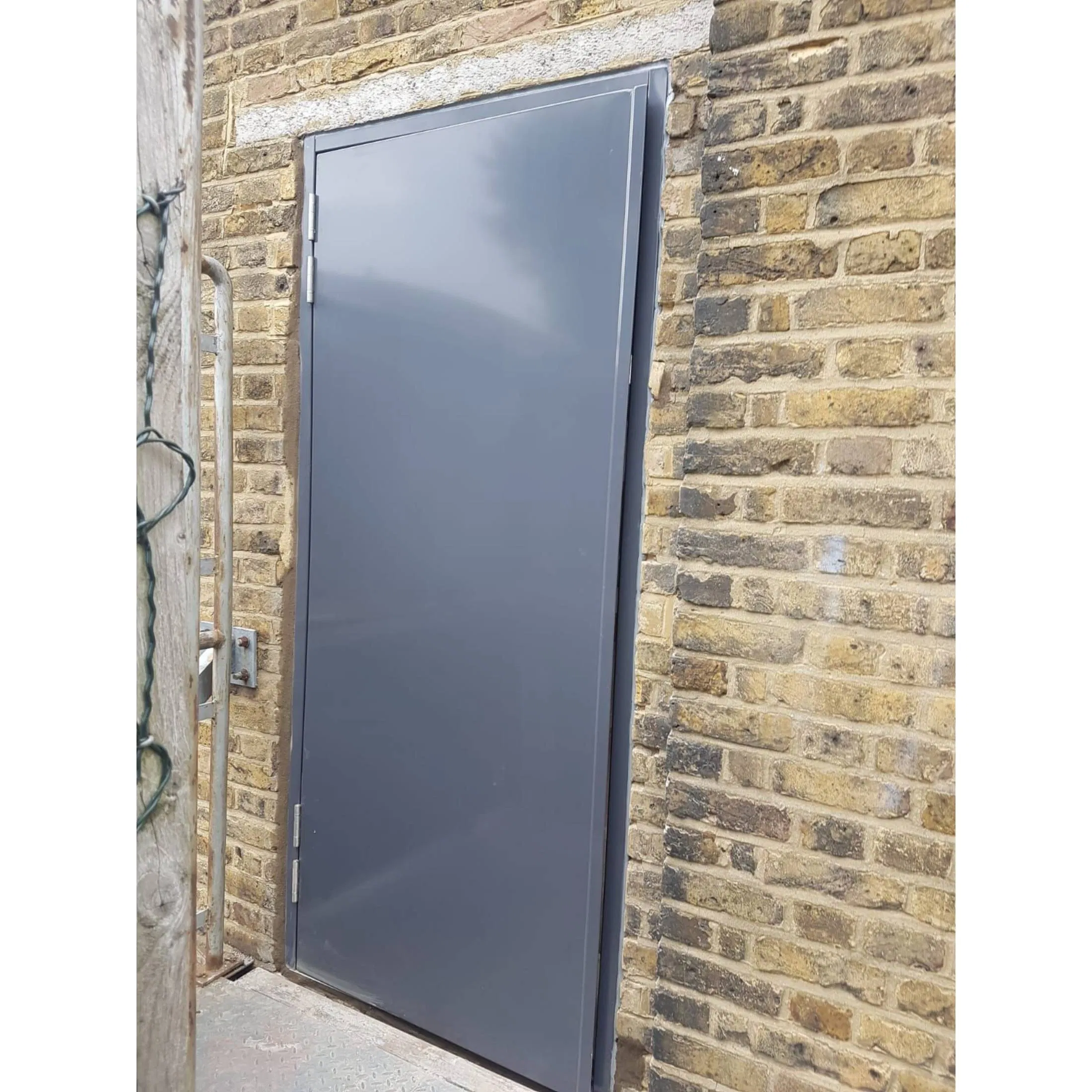 Modern Style 90 Minute Customization Exterior Steel Fire Rated Door