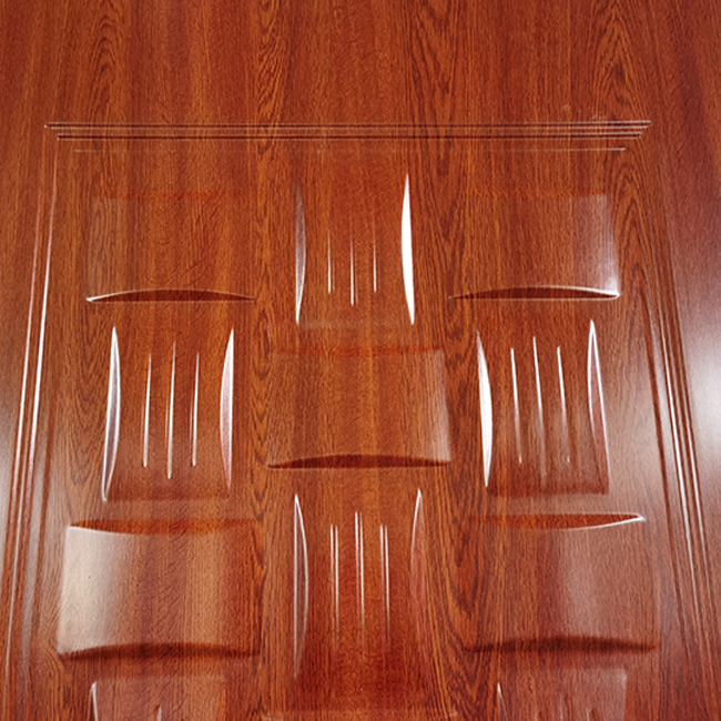 Factory Direct Sale for Apartment Project PVC Laminated MDF Door