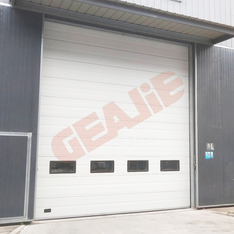 Industrial Automatic Thermal Insulated Vertical Sliding Commercial Sectional Garage Door