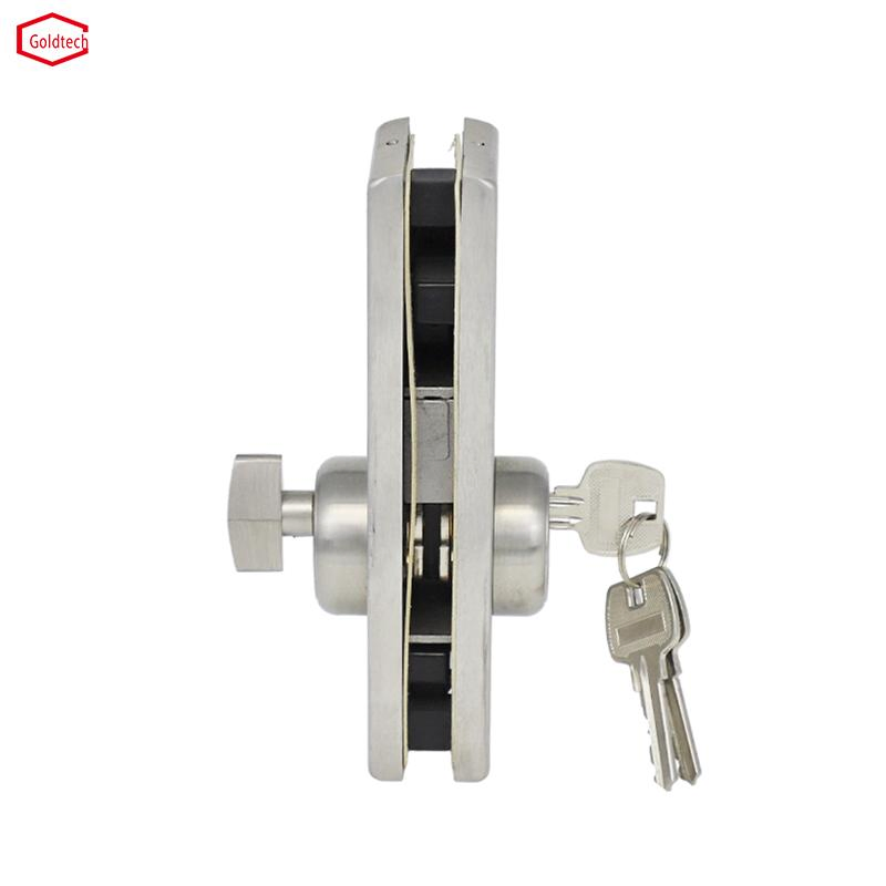 Europe Style Stainless Steel Frameless Glass Door Patch Fitting