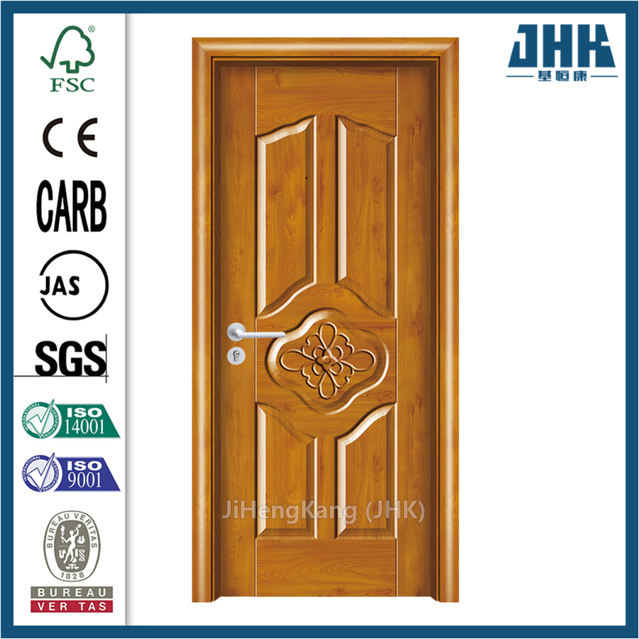 Jhk Thailand Cheap Interior Commercial Plywood Melamine Moulded Door