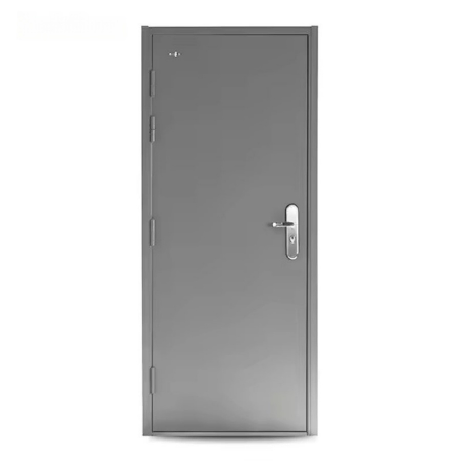 Premium Galvanized Steel Fire-Rated Door with Auto-Closer Corrosion-Resistant Security Entry for Commercial, Healthcare &amp; Public Buildings Code Compliant
