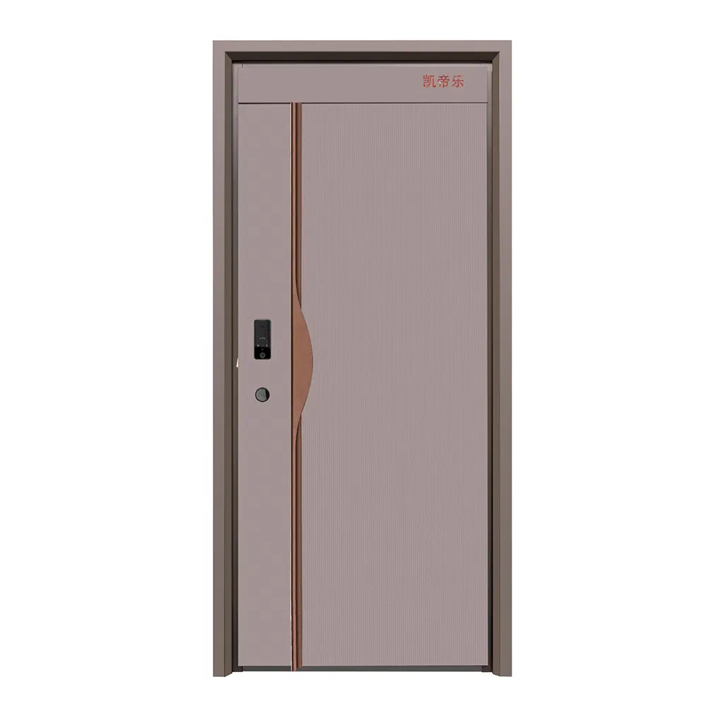 10cm Building Material Modern Style Waterproof Custom Doors Factory Price Stainless Steel Interior Security Front Entrance Metal Double Guangdong Iron Door