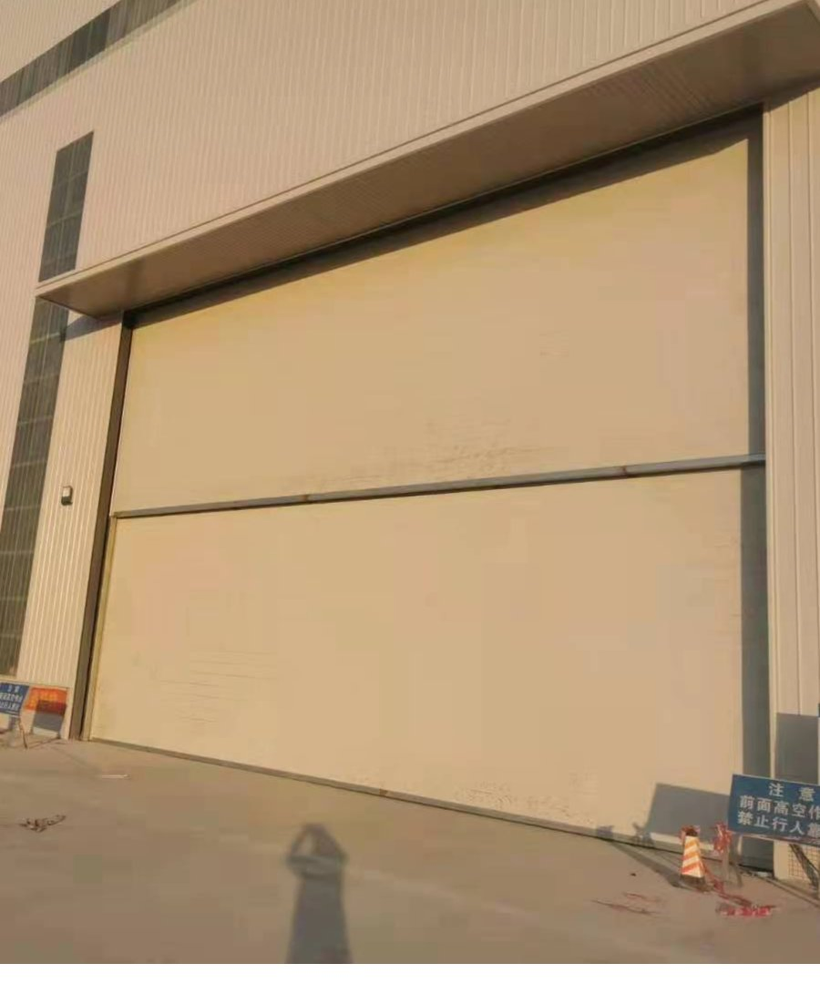 Industrial Sectional Door Detail 1