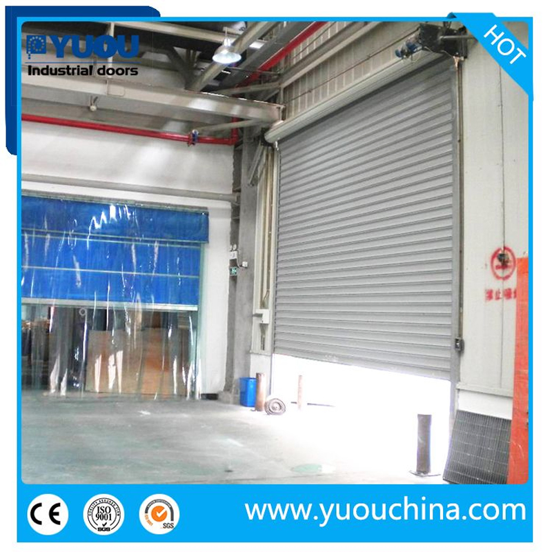 Wholesale Security Industrial or Commercial Automatic Galvanized/Stainless Steel Metal Large Wind Proof Resistant Rolling Roll up Warehouse Roller Shutter Door