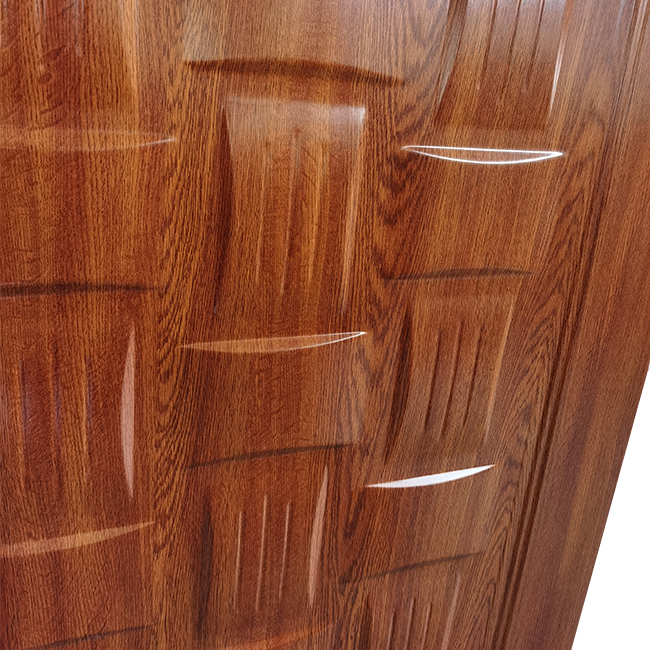 Factory Direct Sale for Apartment Project PVC Laminated MDF Door