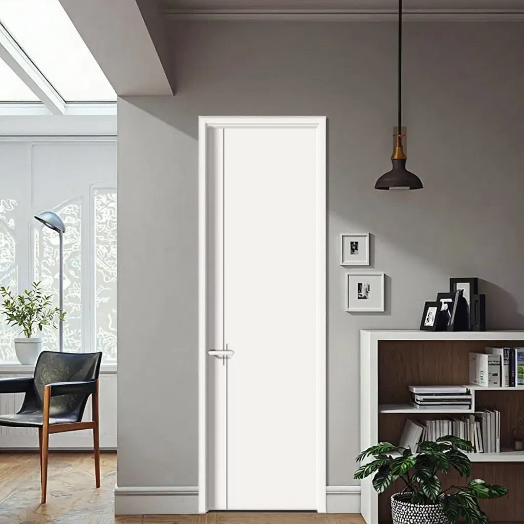 Custom Interior Wooden Doors Latest Design Melamine Solid and for Bedroom Use House Design MDF Interior Doors