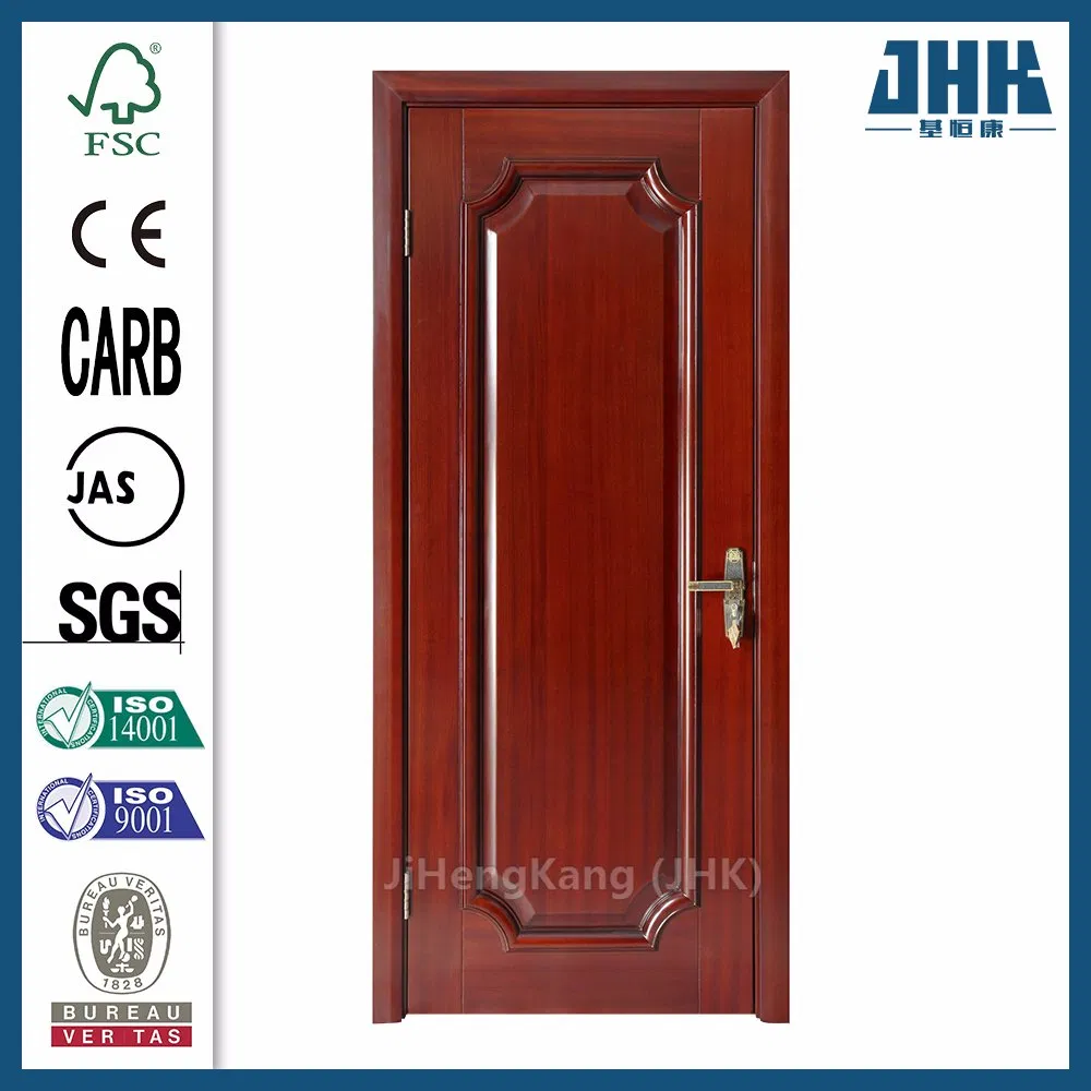 Jhk Kitchen Economical Interior Laminated MDF/HDF Moulde Wooden PVC Door