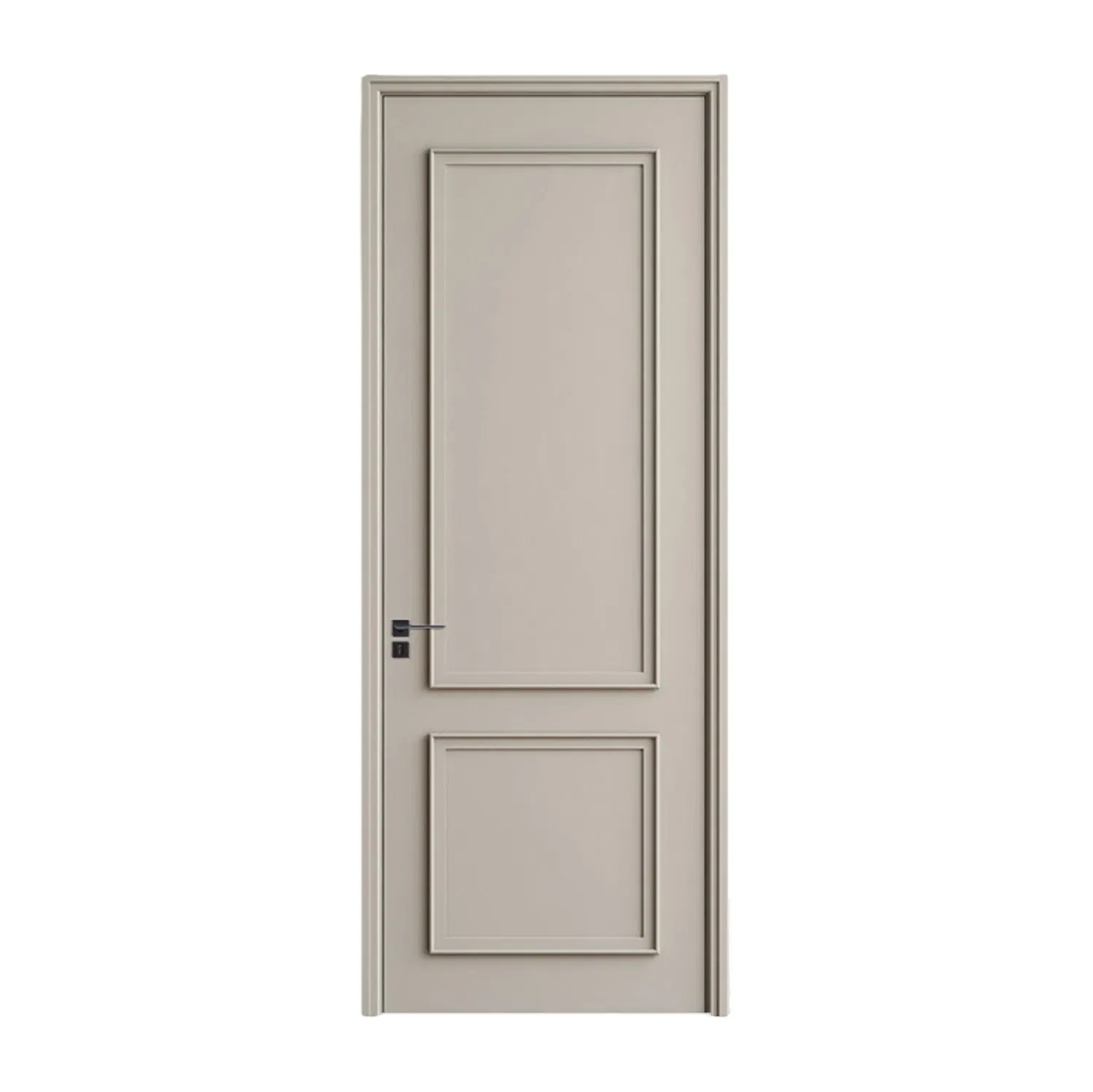 Internal Acoustic Wooden Interior Door Laminated MDF PVC Door for Apartment, Hotel, Hospital, School