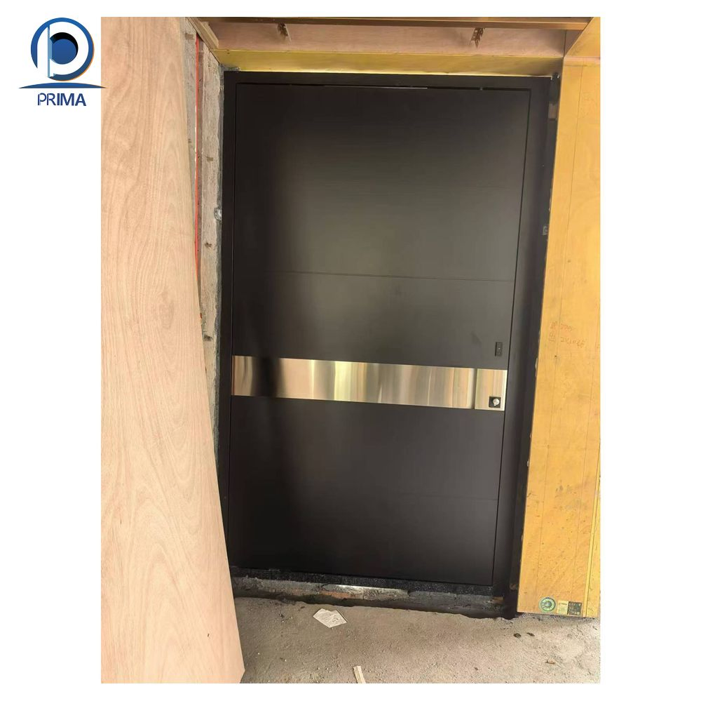 Light Luxury Villa Entry Door Carved Cast Aluminum Explosion-Proof Soundproof Features Class Security Door