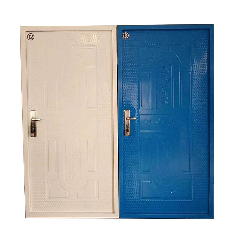 Hot Selling Modern Style Double Leaf Safety Emergency Exit Metal Door Fire Rated Steel Door
