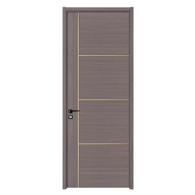 Customized Modern Solid Wood Doors Sound Insulation Melamine Interior Door Room Doors for Home