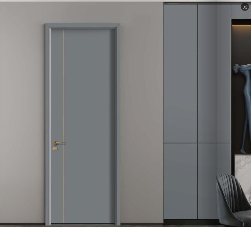 Wholesales Price Wooden PVC MDF Plywood Laminated Interior Security Interior Door