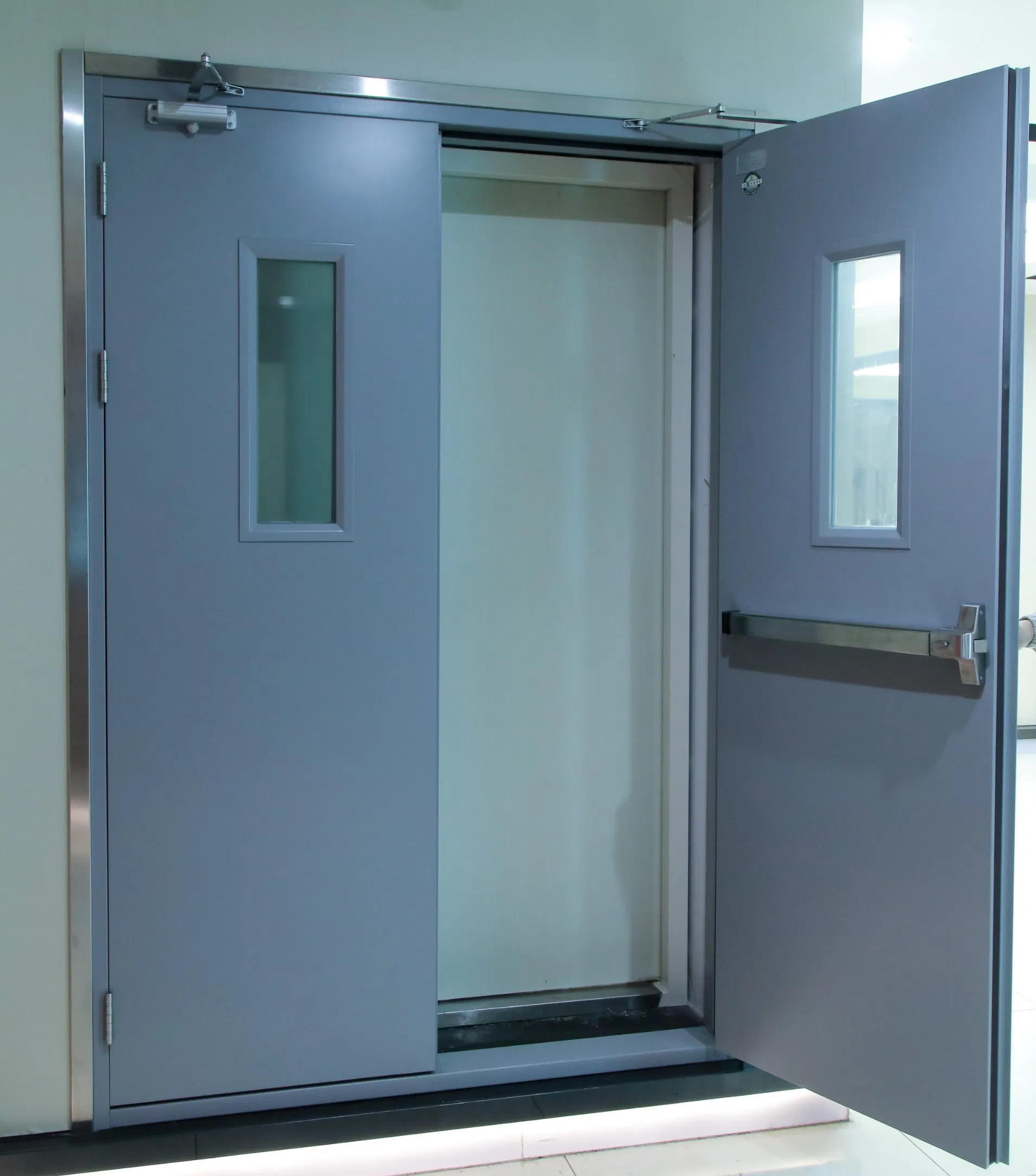 UL 120 Minutes Emergency Exit Fire Rated Steel Door with Push Bar