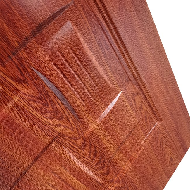 Factory Direct Sale for Apartment Project PVC Laminated MDF Door