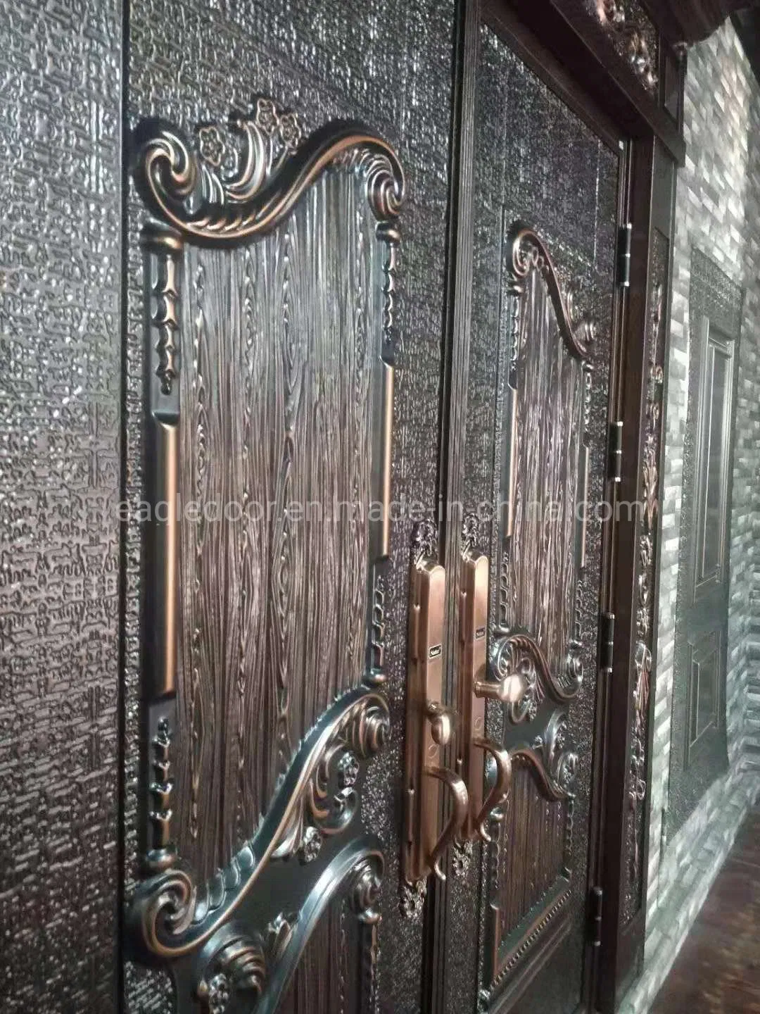 Africa Cast Aluminum Explosion-Proof Hot Security Steel Door
