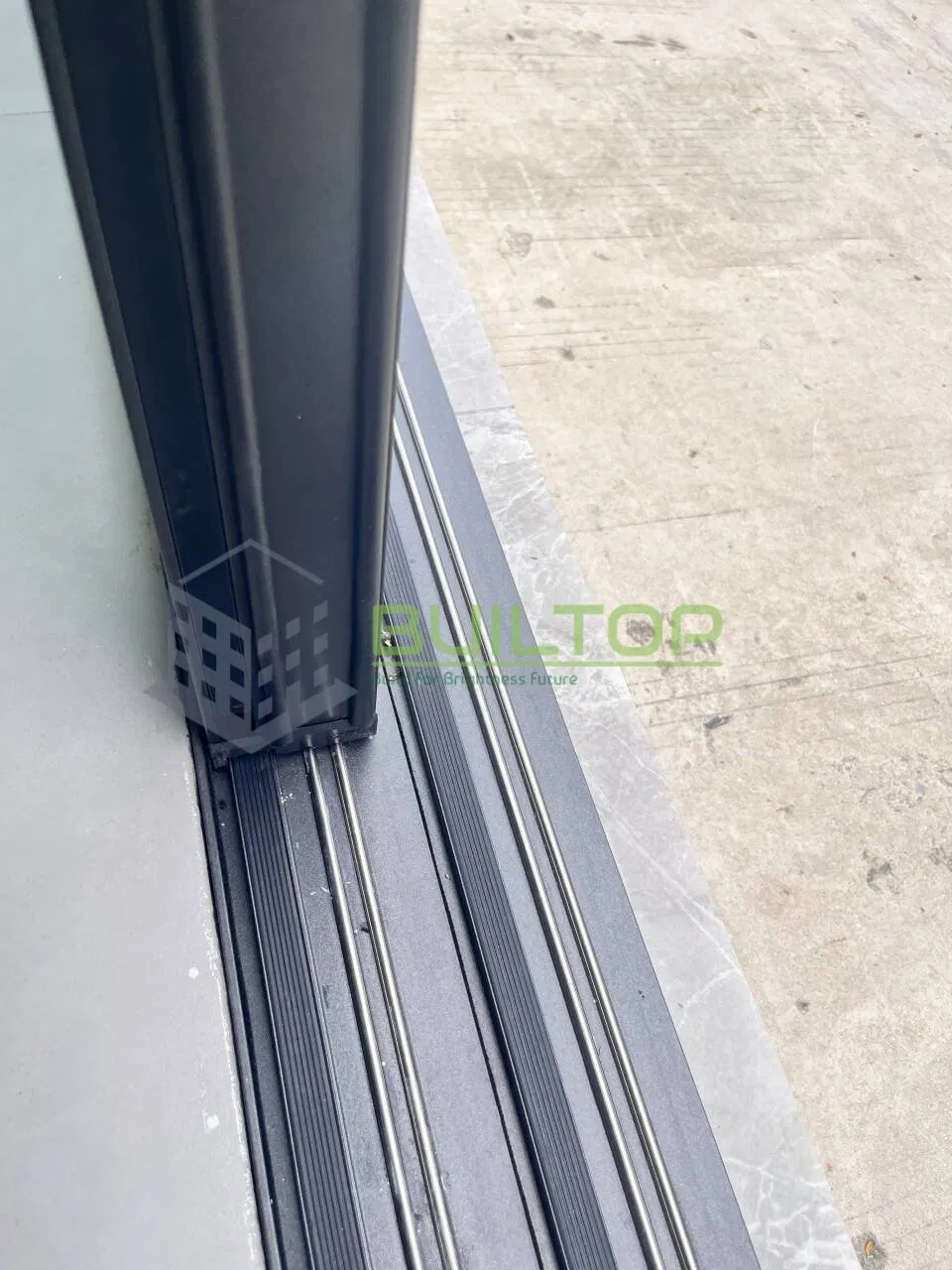 Premium Automatic Telescopic Sliding Doors with Visual Glass