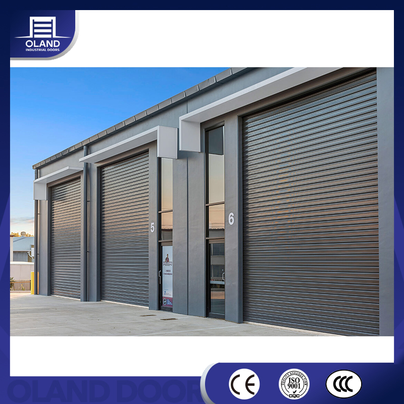 Heavy Durable Windproof Steel Security Roller Shutter Door Insulated Industrial Galvanized Stainless Roll up Door Metal Rolling Garage Doors for Warehouse