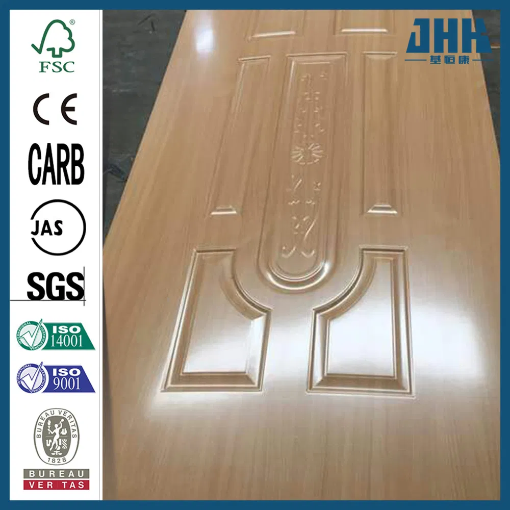 Jhk Thailand Cheap Interior Commercial Plywood Melamine Moulded Door