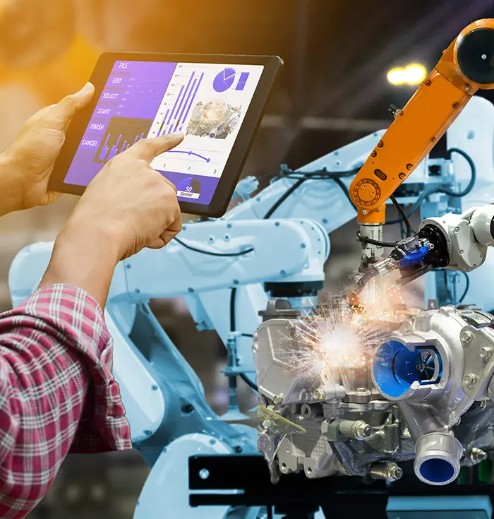 Manufacturing material handling automation