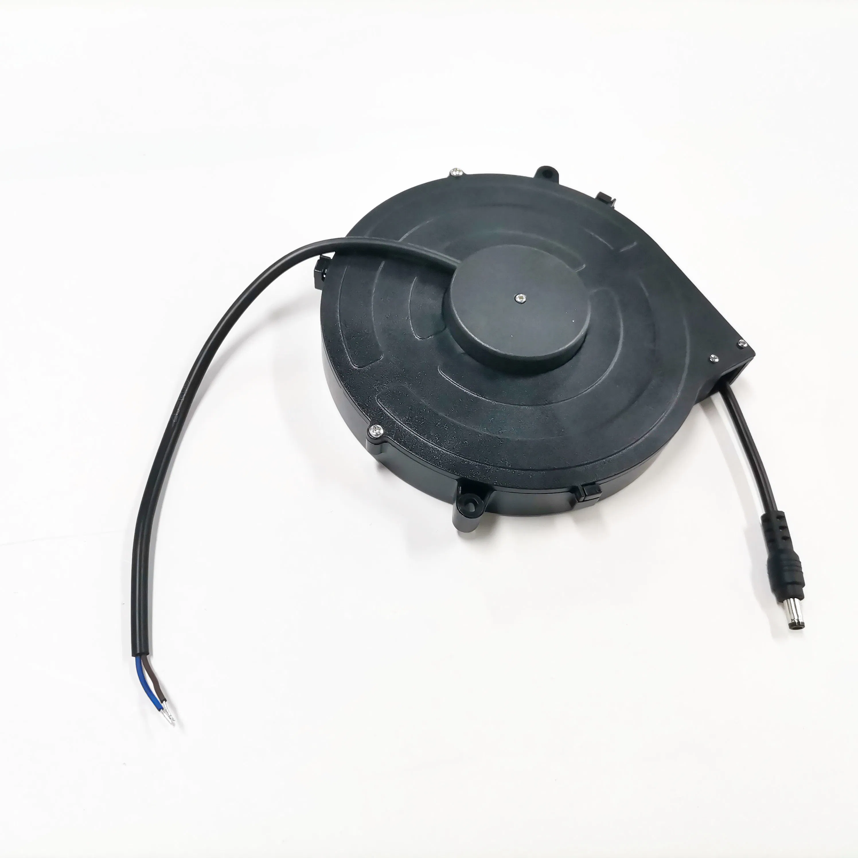 DC5525 Cabo de Alimentação 2X18AWG Cabo de Extensão Pequeno com Carretel Retrátil 2.5m Carretel de Cabo de Extensão com Mecanismo de Tambor