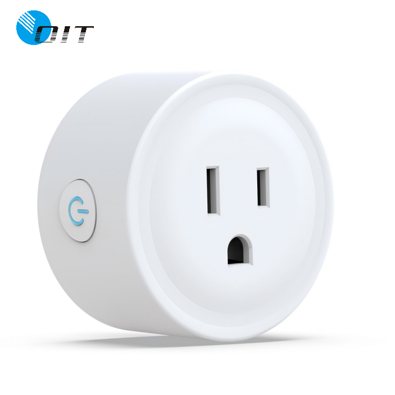 Plugue WiFi Inteligente com Monitoramento de Energia para EUA, Canadá, México