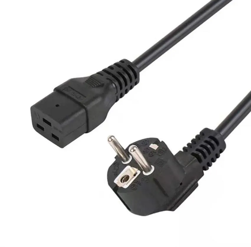 Cabo de alimentação detalhes do conector