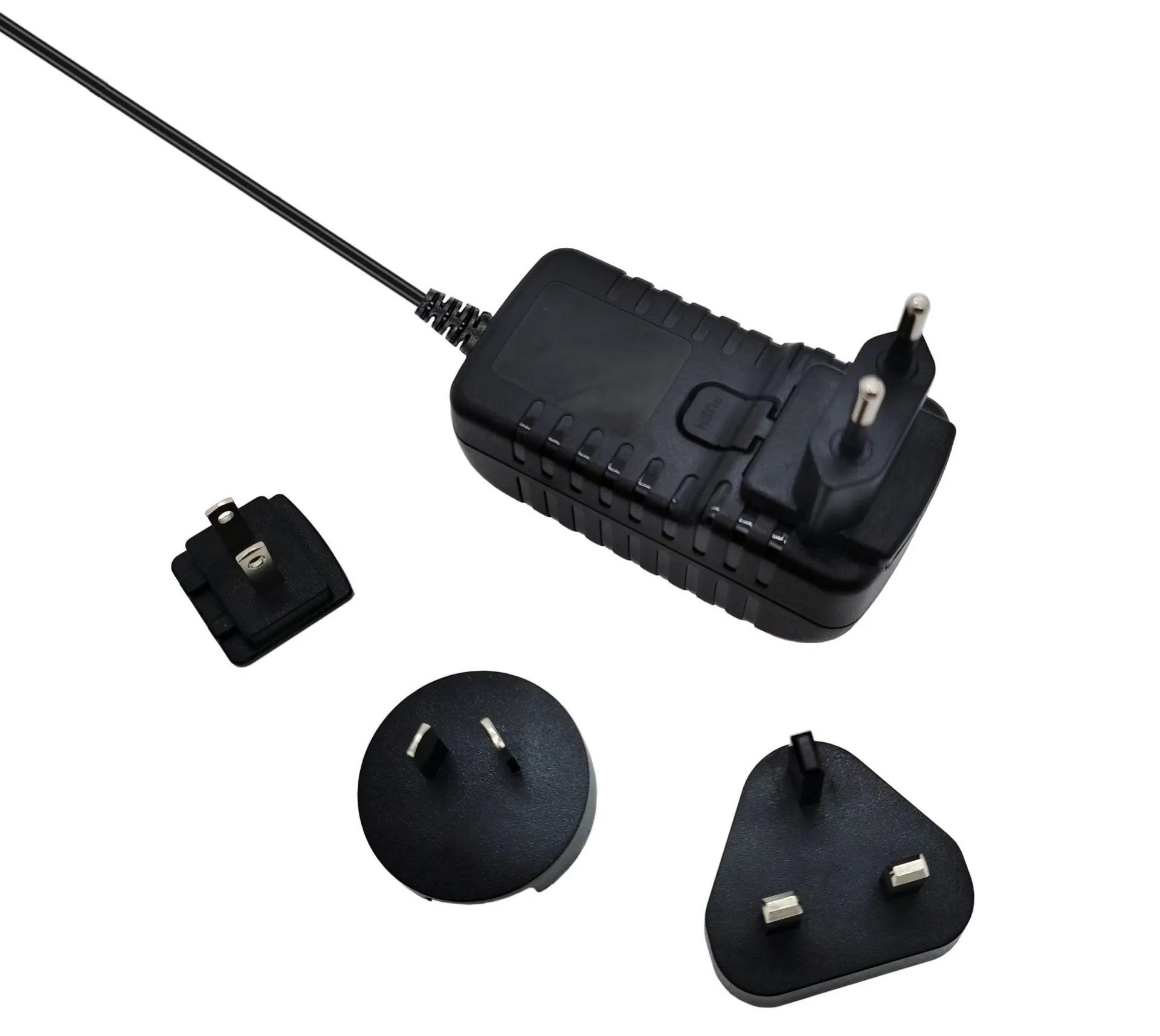 UE/EUA/AU/Reino Unido 12V 2.5A Adaptador de Plugue Multi Socket 30W 12V 2.5A Adaptador de Viagem Internacional Rápido Aebi 12V Adapters-24V