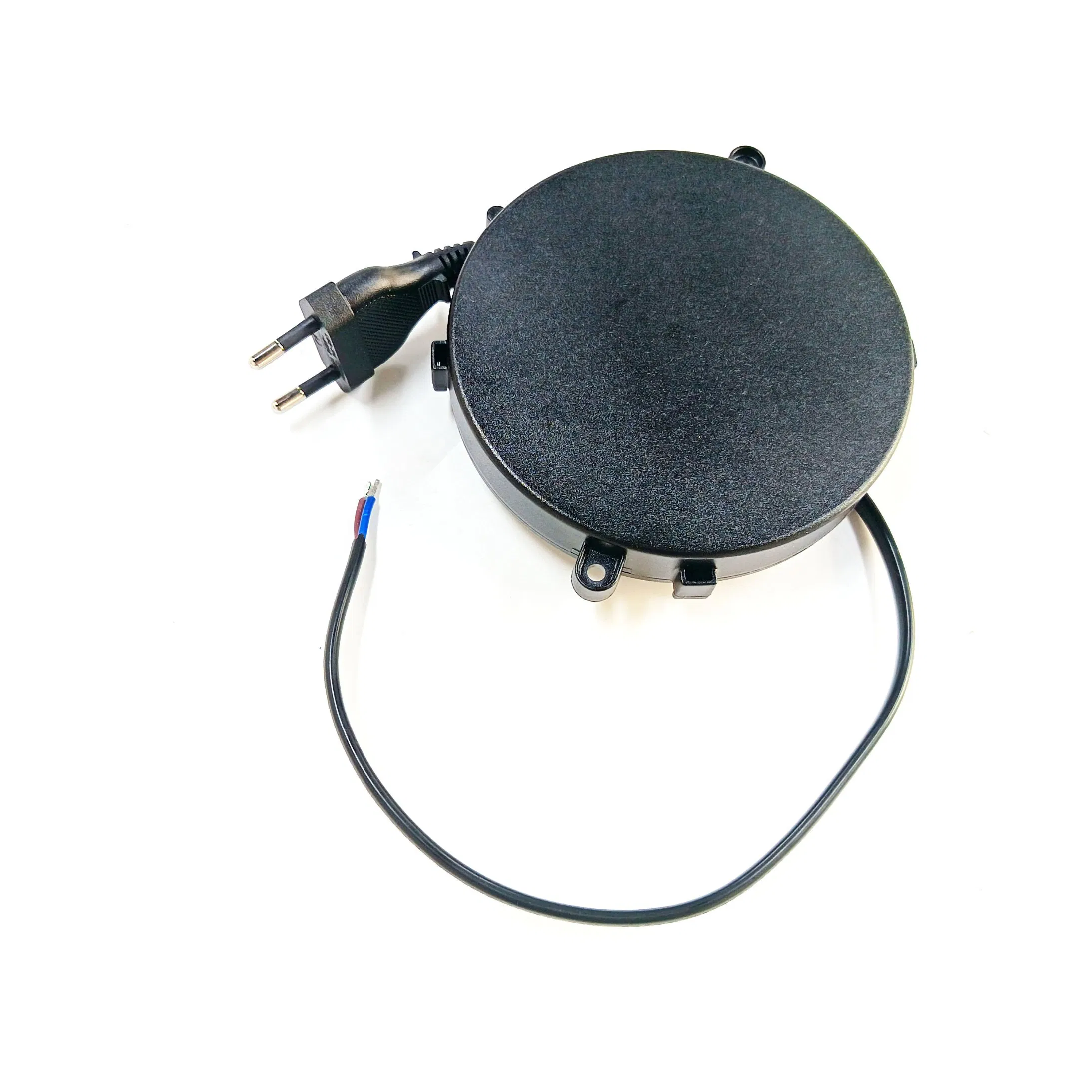 2pin Fonte de Alimentação da UE 2X0.75mm2 Cabo de Extensão Retrátil 2m