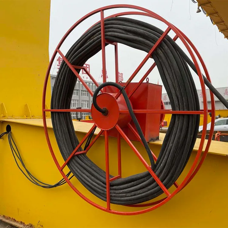 Reel de Cabo Retrátil de Aço com Extensão de Energia