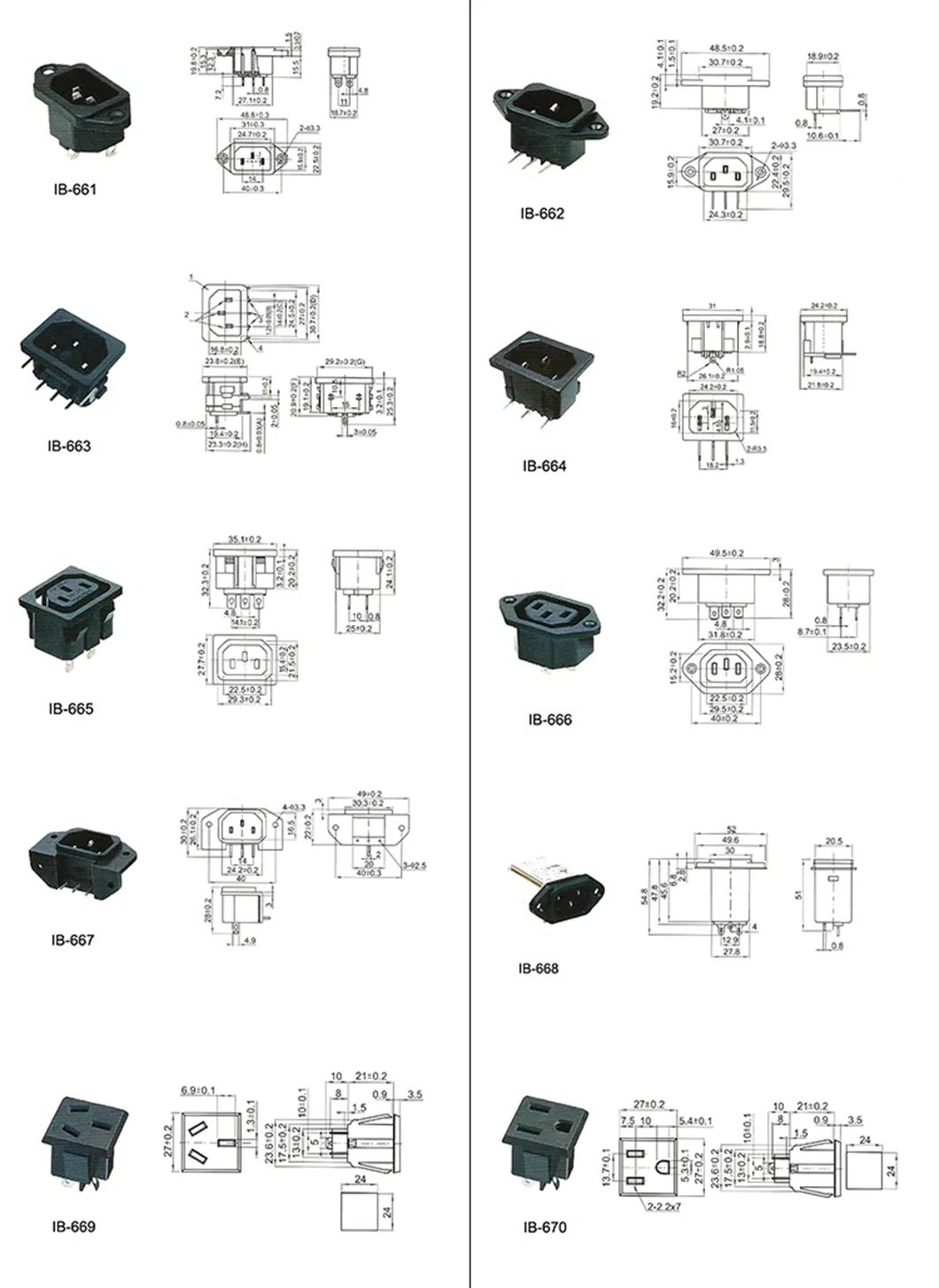 10A 250V Conector de Energia Fêmea Macho Preto IEC C13 C14 Plugue 3 Soquete AC C13 Conector Macho