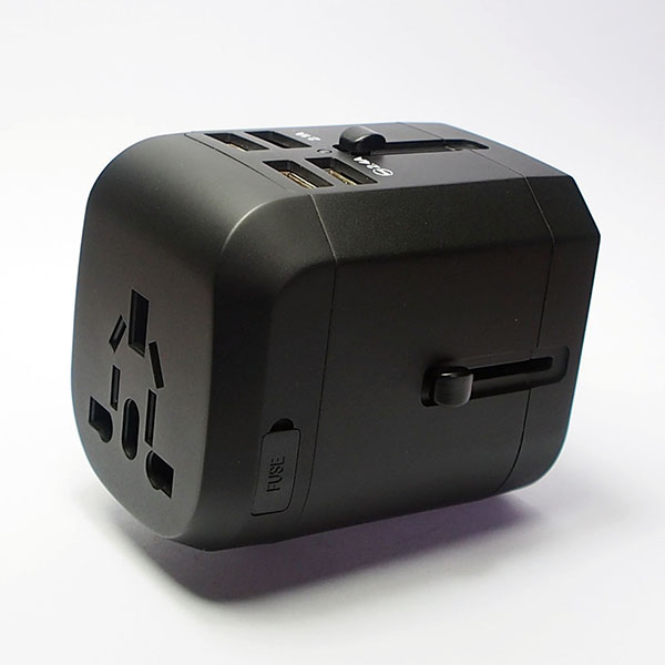 Adaptador de Viagem Universal Multi UK com 4*USB Portas de Carregamento