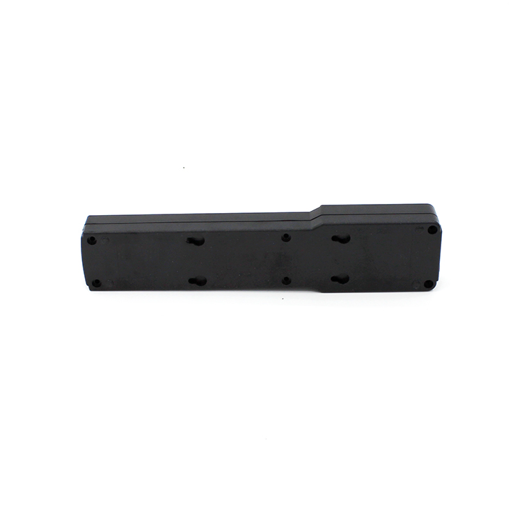 Protetor de Surto Bayu New Design Preto com Botão de Proteção Contra Sobrecarga Unidade de Energia Us 3-Outlets com Interruptor e USB para Móveis de Casa