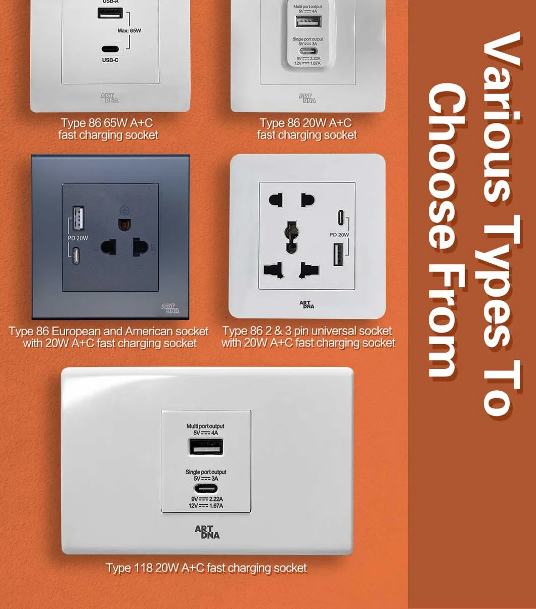 Tomada Universal com Portas USB para Acesso Fácil