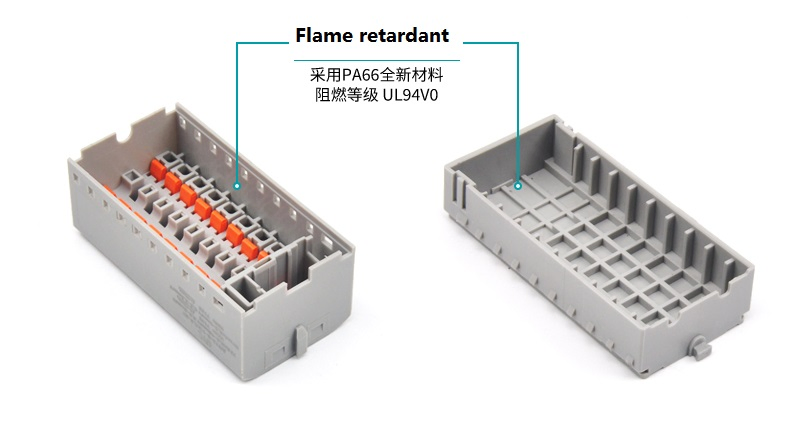 Conector de Terminal de Plugue de Alimentação Através de Conexão Equivalente Ptfix 6-4X2, 5 2.5mm2