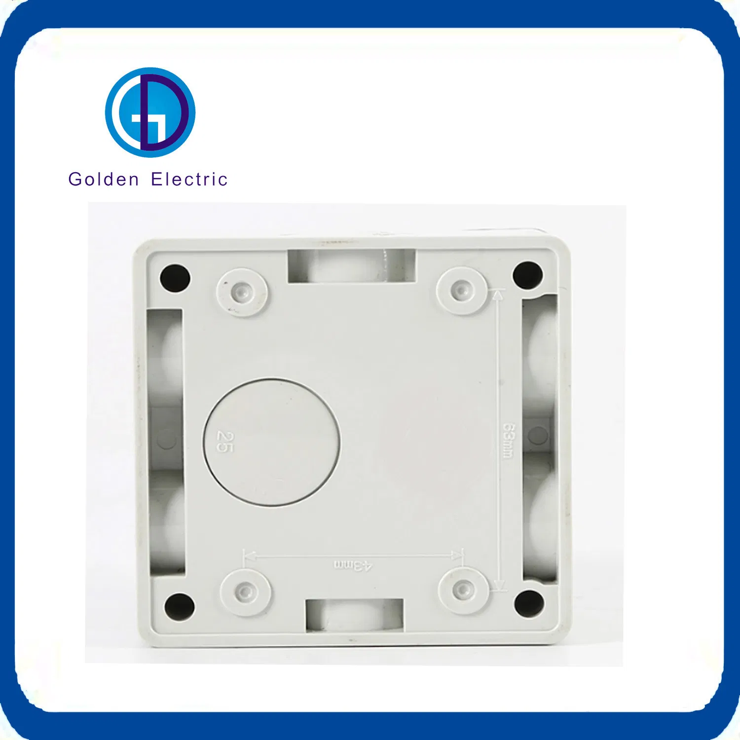 Interruptor Isolador à Prova d'Água Interruptor Mini Isolador 2p IP66 À Prova d'Água