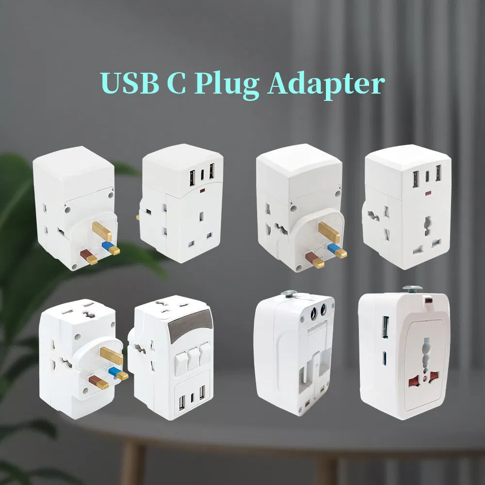 3 4 Adaptador de Plugue Multi Extensão em Forma de T Universal